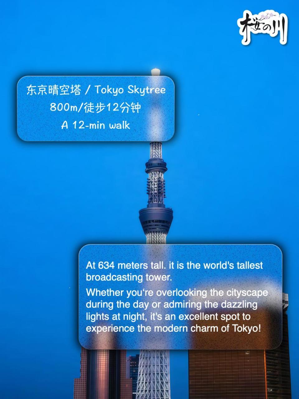 桜の川6 Asakusa 704 Skytree Bus 1 Min,Free Wifi,Cook,24 Hours Convenience Tōkyō Extérieur photo